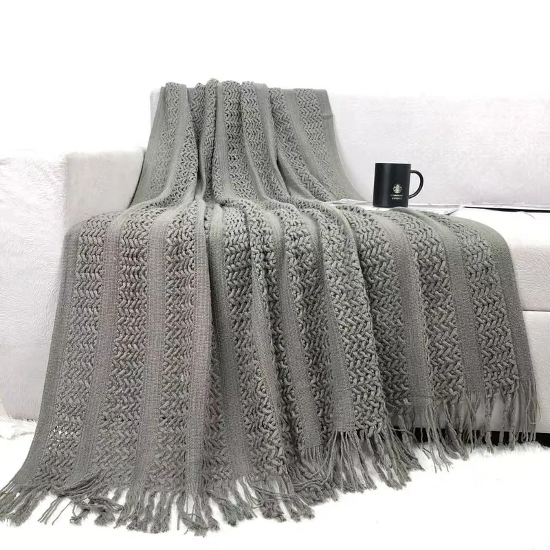 Heim Dekoratives Strickdecke