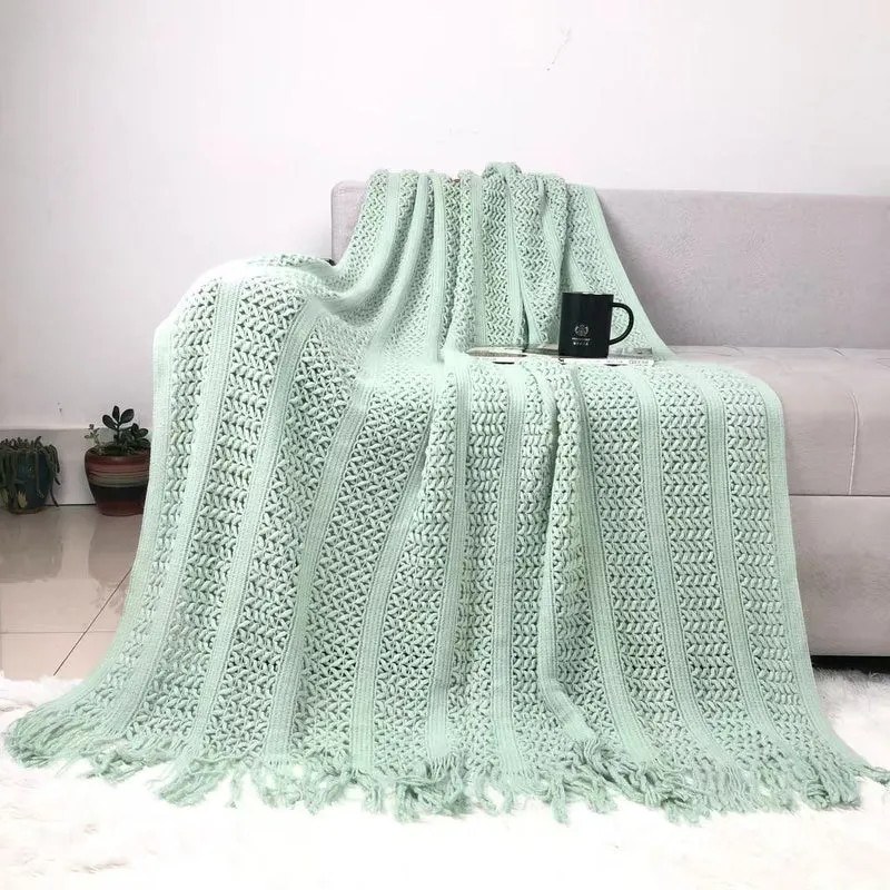 Heim Dekoratives Strickdecke
