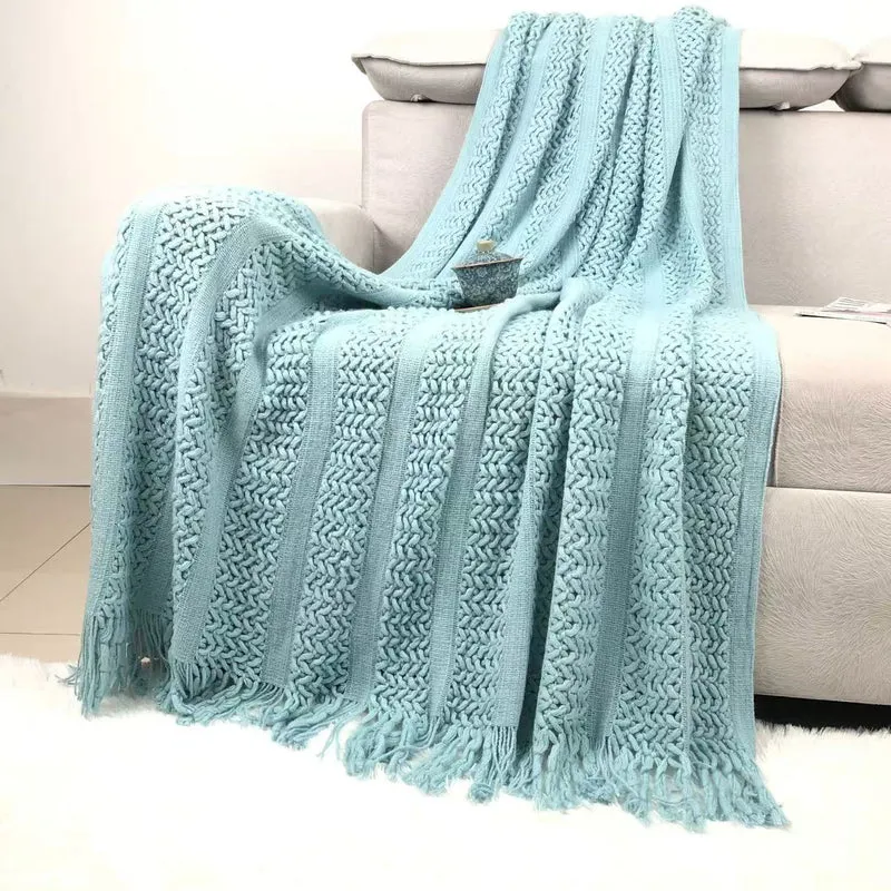 Heim Dekoratives Strickdecke