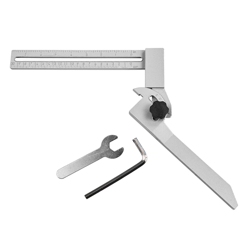 Fliesenschneider 100 cm Schnittlänge 16 mm Schnittleistung Winkelanschlag