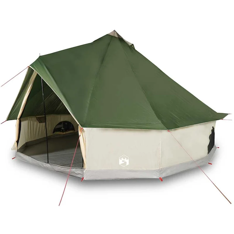 Tipi Familienzelt 6 Personen Campingzelt 305x305x200cm