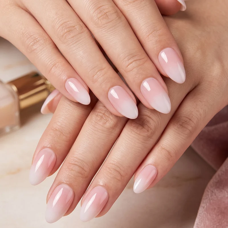 Elegantes Stiletto Press-On-Nageldesign