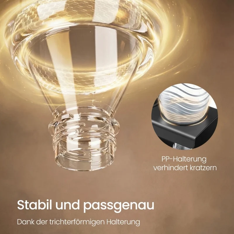 Abtropfgestell Flaschengestell Flaschenhalter Küchendeko