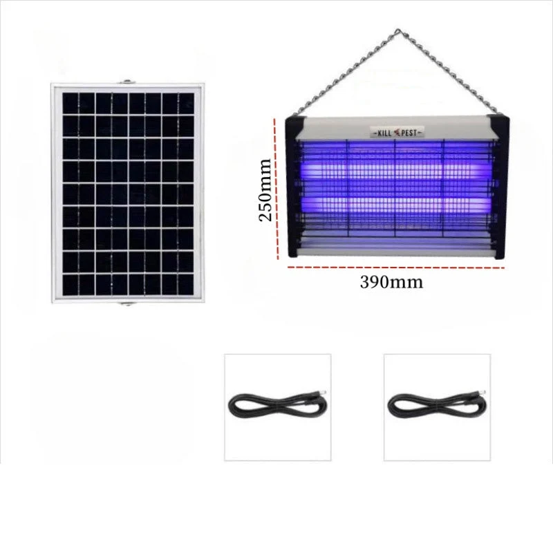 🦟 JETZT 50 % RABATT! ☀️ Leistungsstarker Solar-Insektenvernichter mit 3500 V – für drinnen und draußen, wasserdicht und chemiefrei für wirksamen Schutz 🏠