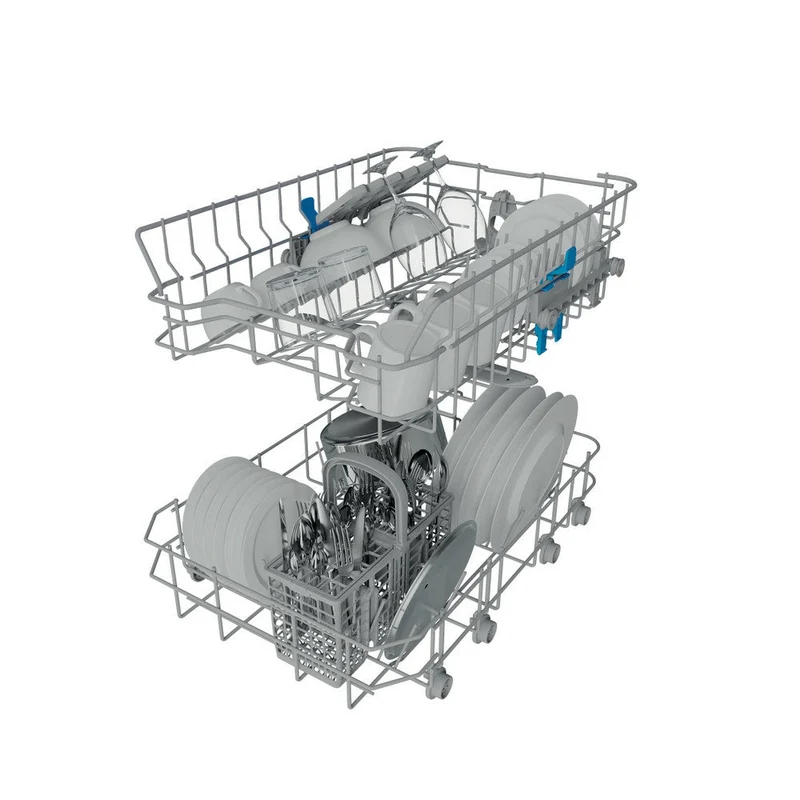 Indesit 45CM Einbau Slimline Geschirrspüler - Weiß | IN2IE10CS80UK