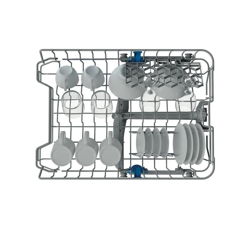 Indesit 45CM Einbau Slimline Geschirrspüler - Weiß | IN2IE10CS80UK