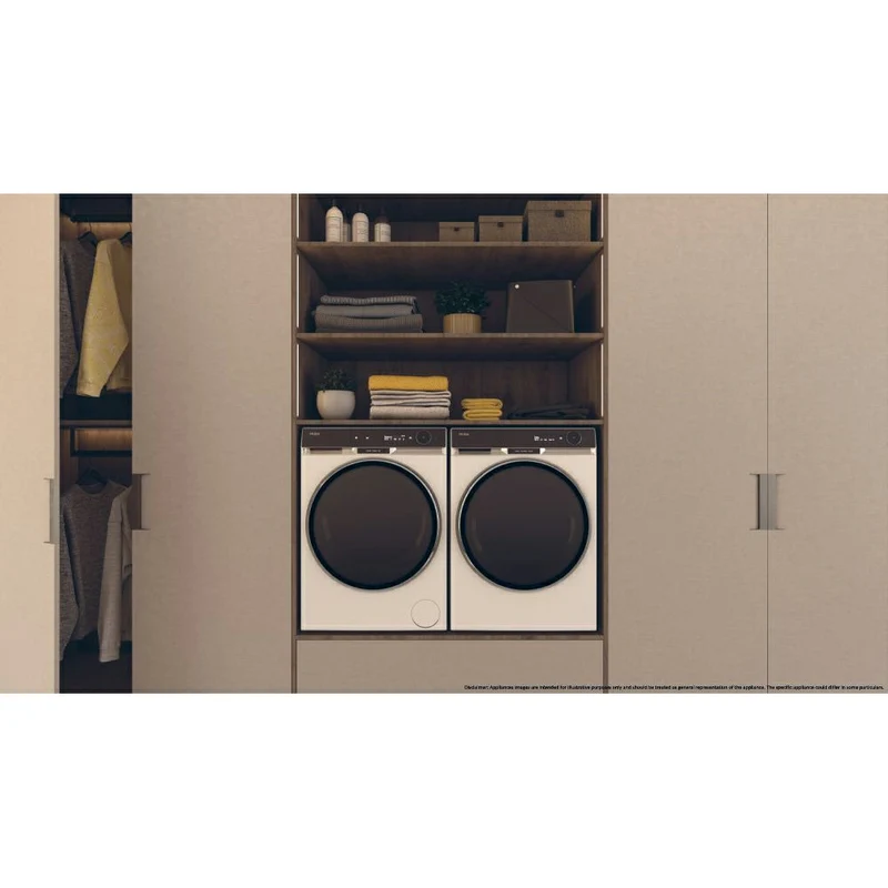 Haier X Series 11 9KG freistehend Heat Pump Wäschetrockner - Weiß | HD90-A3Q397U1-UK