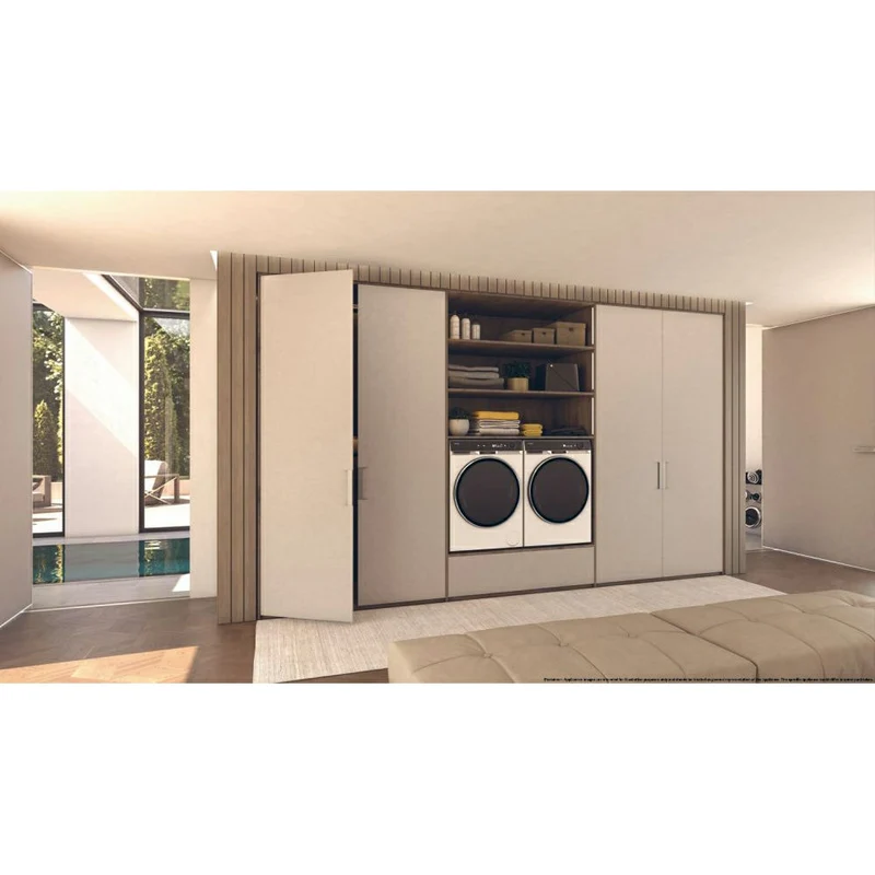 Haier X Series 11 9KG freistehend Heat Pump Wäschetrockner - Weiß | HD90-A3Q397U1-UK