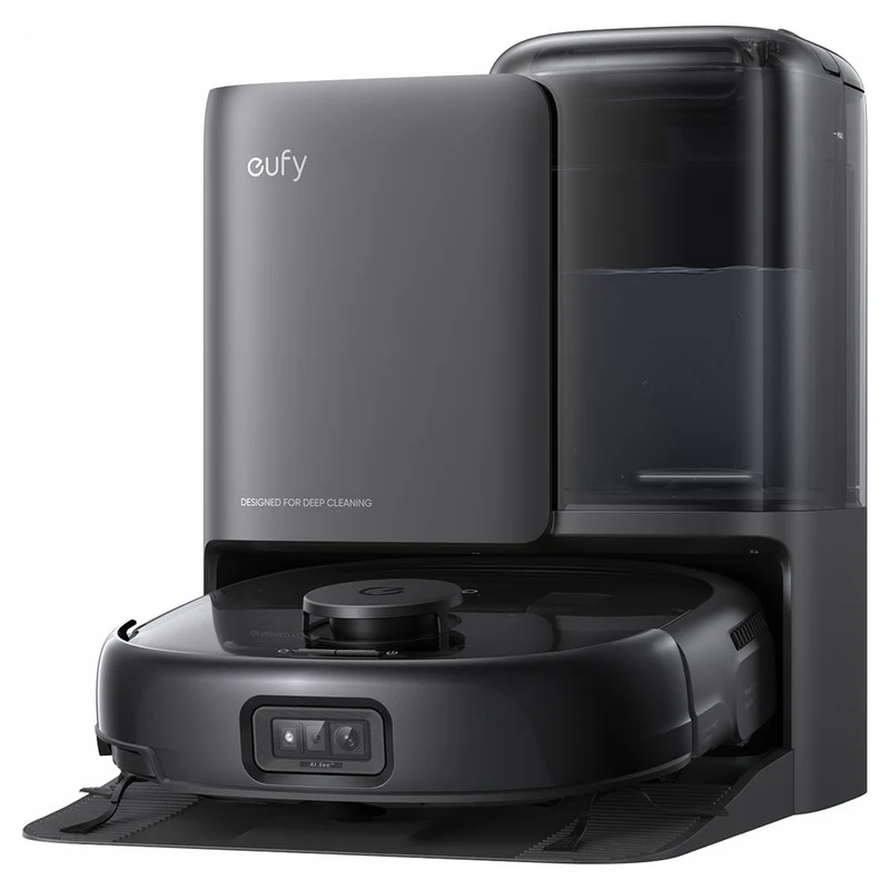 Eufy Omni E25 Robot Vacuum und Mop mit All-in-One Station - Schwarz | T2353V11