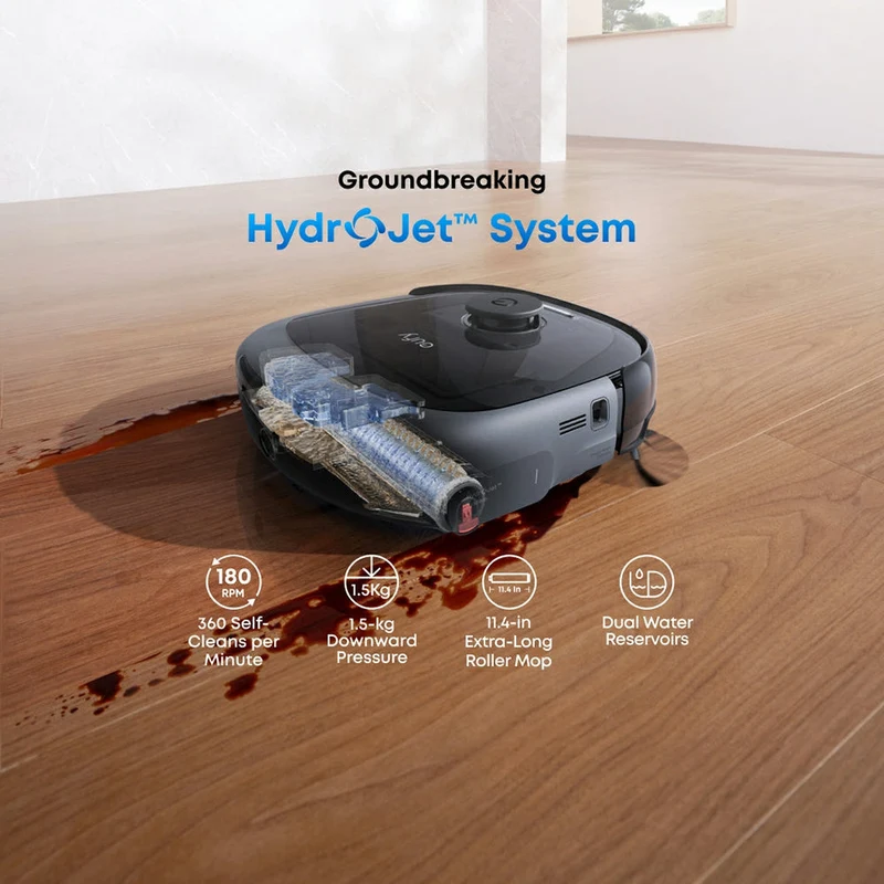 Eufy Omni E25 Robot Vacuum und Mop mit All-in-One Station - Schwarz | T2353V11
