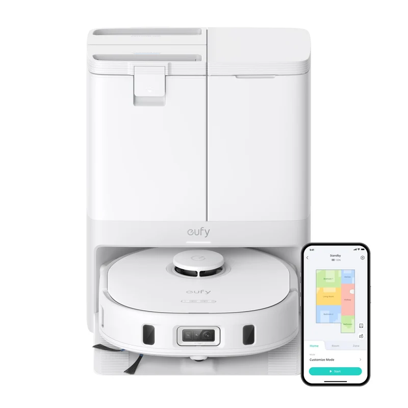 Eufy X10 Pro Omni Robot Vacuum und Mop mit All-in-One Station- Weiß | T2351221