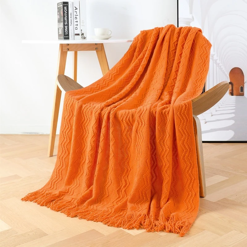 Gemütliche dekorative Wurfdecke