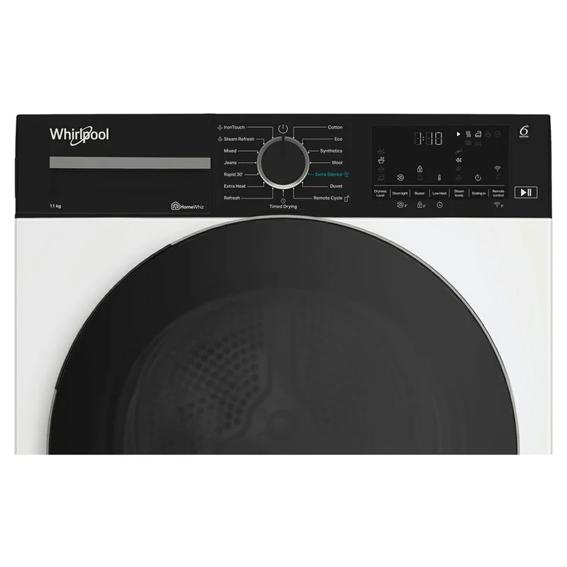 Whirlpool 11KG freistehend Heat Pump Wäschetrockner - Weiß | WDH11W7WIRE