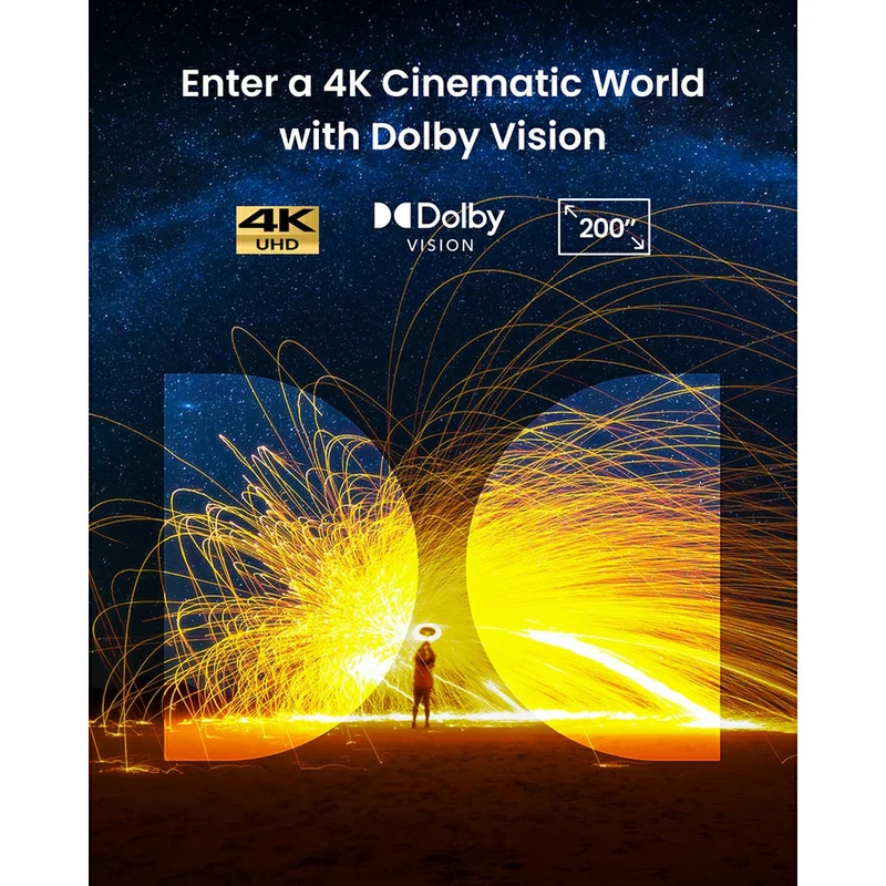 Nebula Cosmos 4K SE Dolby Vision Beamer mit Google TV - Grau | D2342211