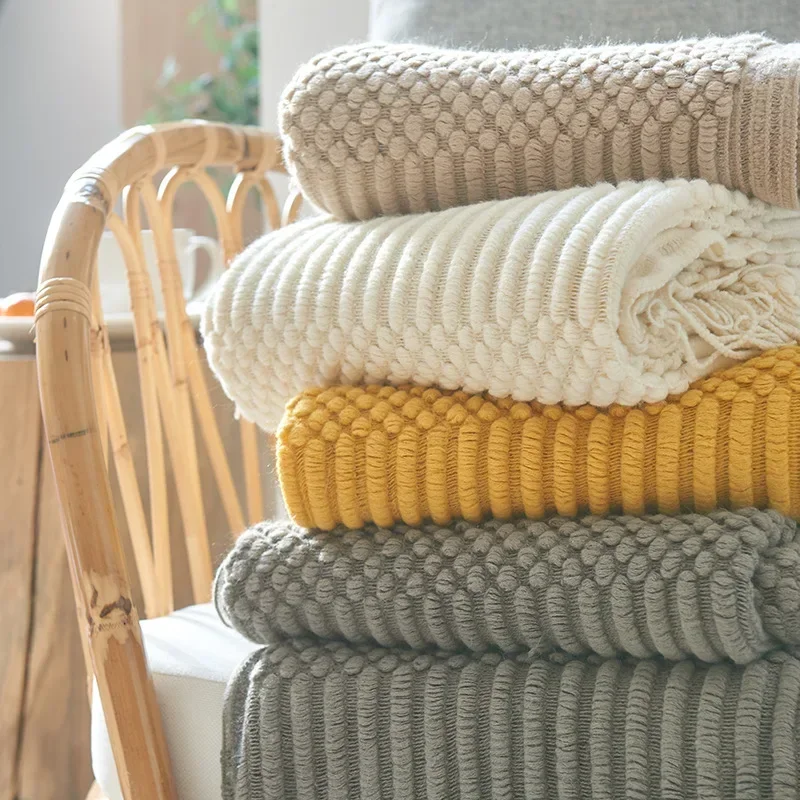 Skanto | Strickdecke im nordischen Stil