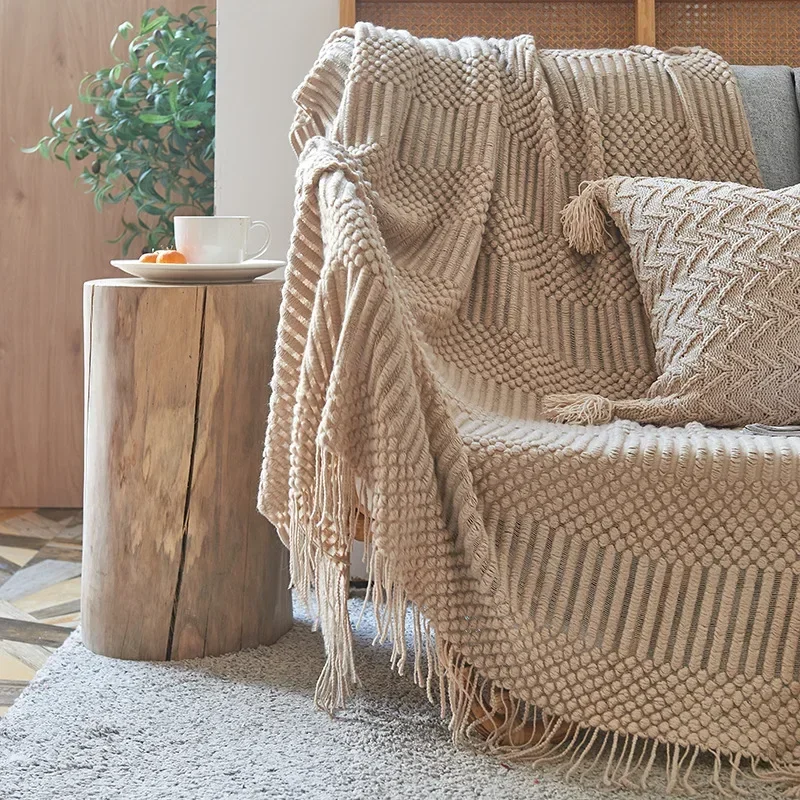 Skanto | Strickdecke im nordischen Stil