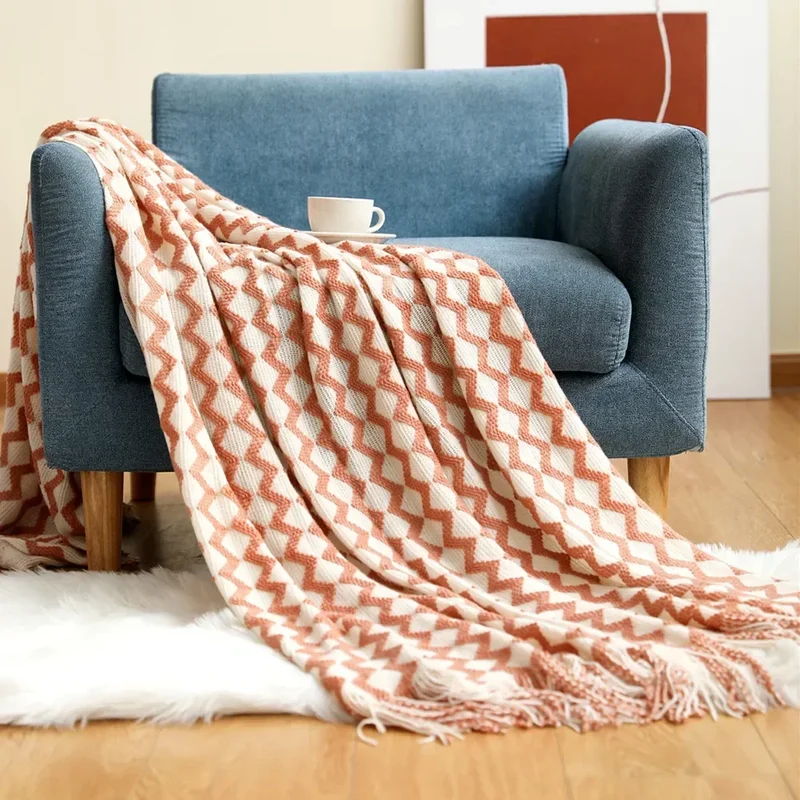 Skanto | Strickdecke im nordischen Stil