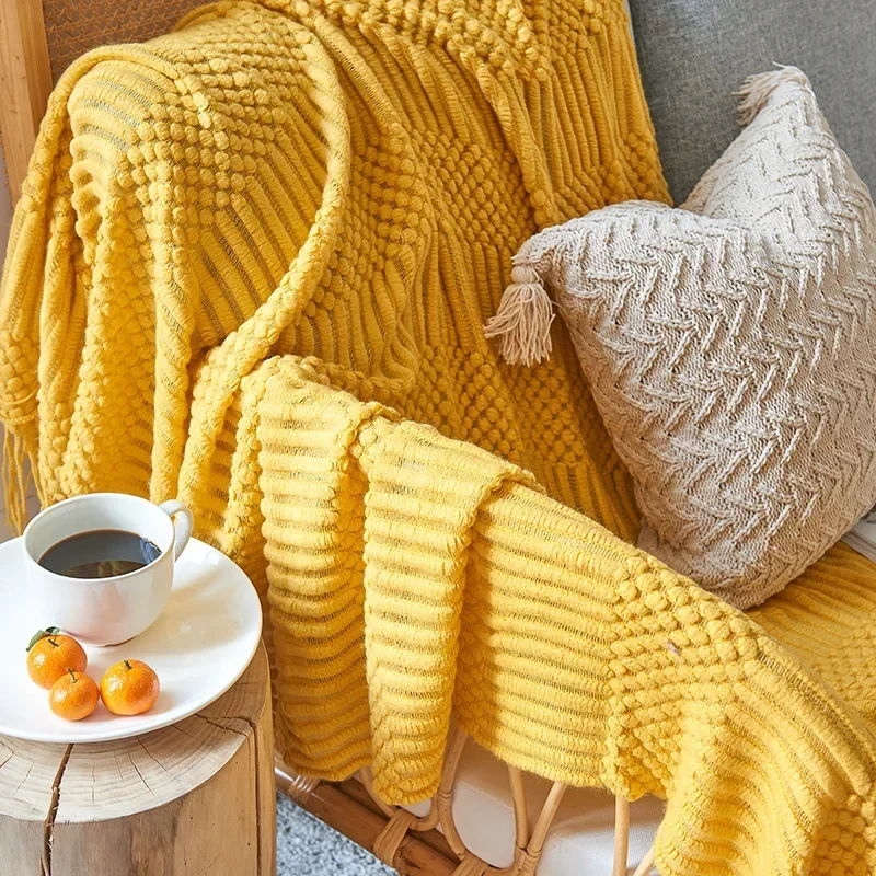 Skanto | Strickdecke im nordischen Stil
