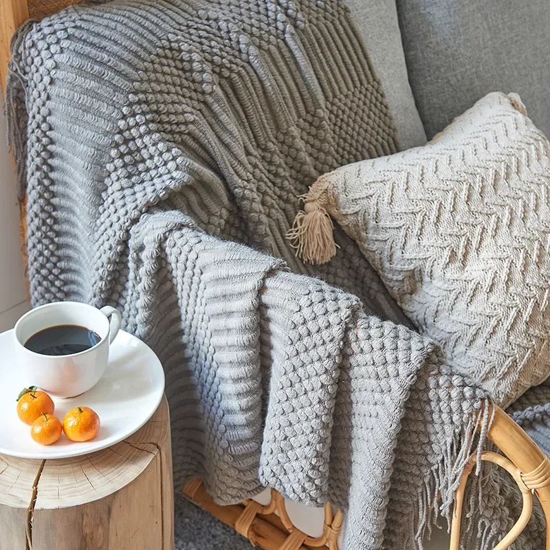 Skanto | Strickdecke im nordischen Stil