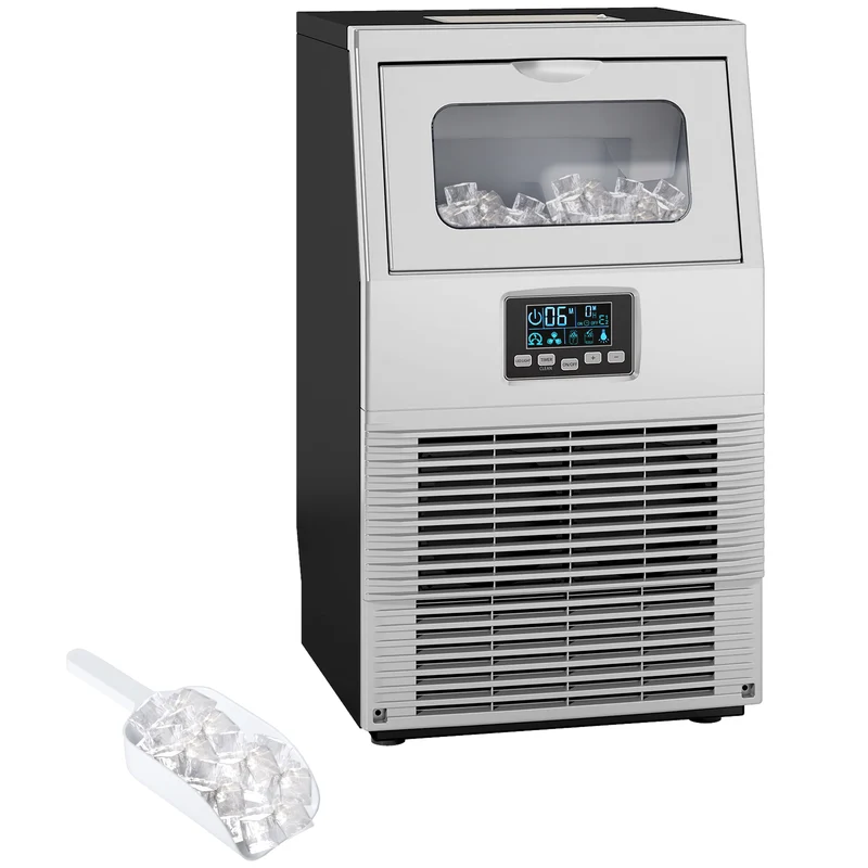 Eiswürfelmaschine LED Beleuchtung Eiswürfelbereiter Eismaschine