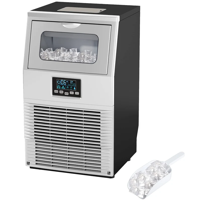 Eiswürfelmaschine LED Beleuchtung Eiswürfelbereiter Eismaschine