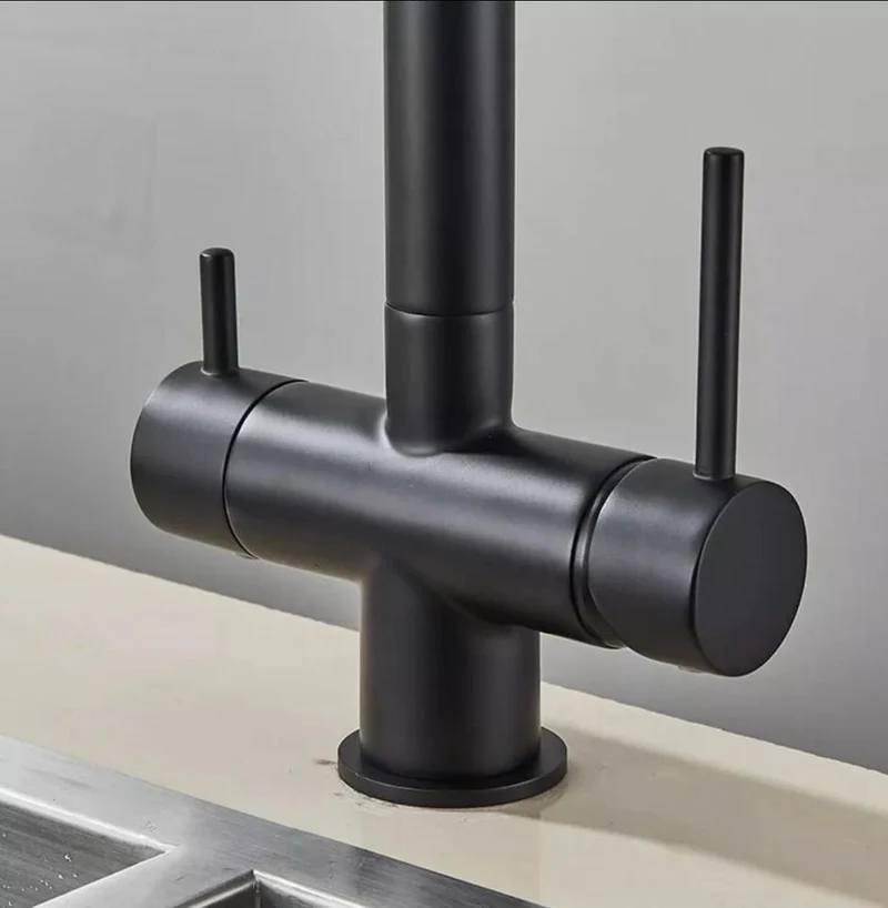 Küchenarmatur 3 Wege Trinkwasserhahn Wasserhahn Mischbatterie Osmose