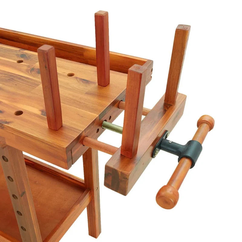 Werkbank Werktisch Werkstatttisch 124x52x83cm Arbeitstisch