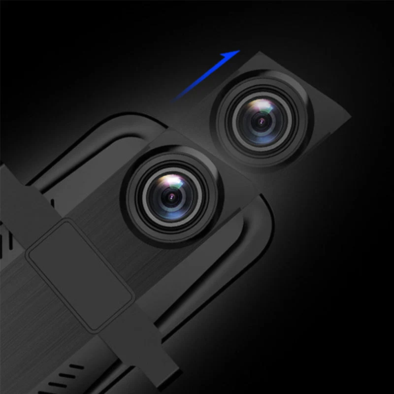 ✨📹Rückspiegel-Dashcam 10 Zoll 1080P - Duale Kameras, Nachtsicht & 24/7-Parkmöberwachung | Loop-Aufnahme, G-Sensor, Inkl. 64GB