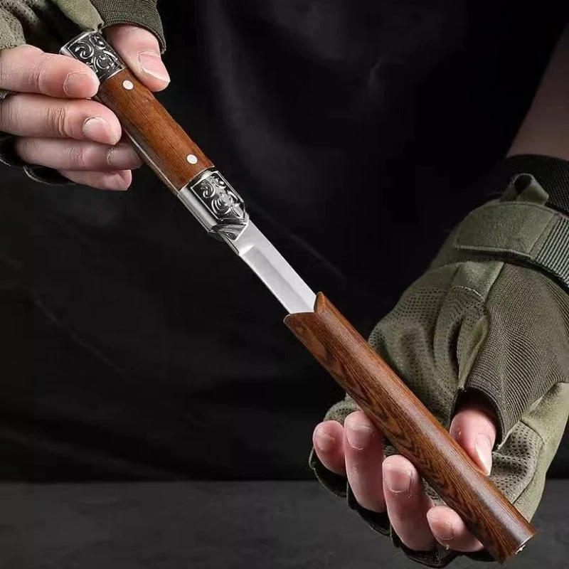 Skanto | Handgemachtes Gebrauchsmesser mit japanischem Holzgriff