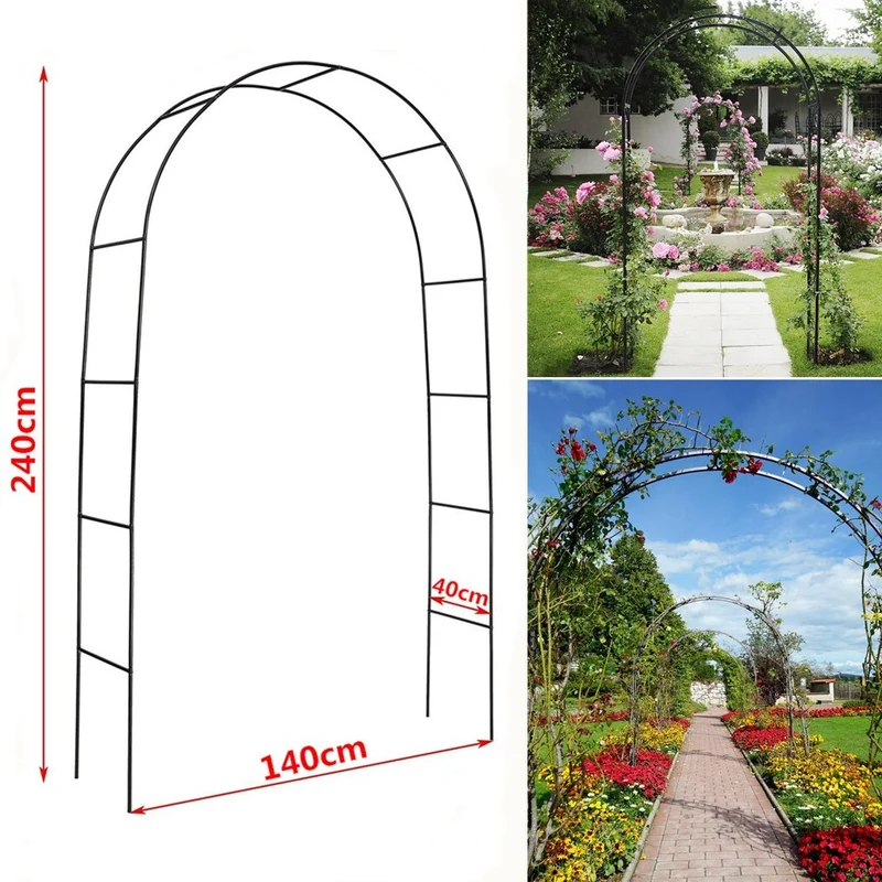 Rosenbogen Torbogen Rankgitter Gartenbogen Rankhilfe 240cm