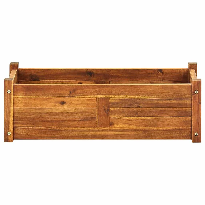 Hochbeet Holz Garten Pflanzkübel Blumenkasten Kräuterbeet 76x27x25cm