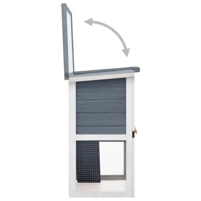 Kaninchenstall Hasenstall Kleintierstall Holz Freigehege Outdoor Stall