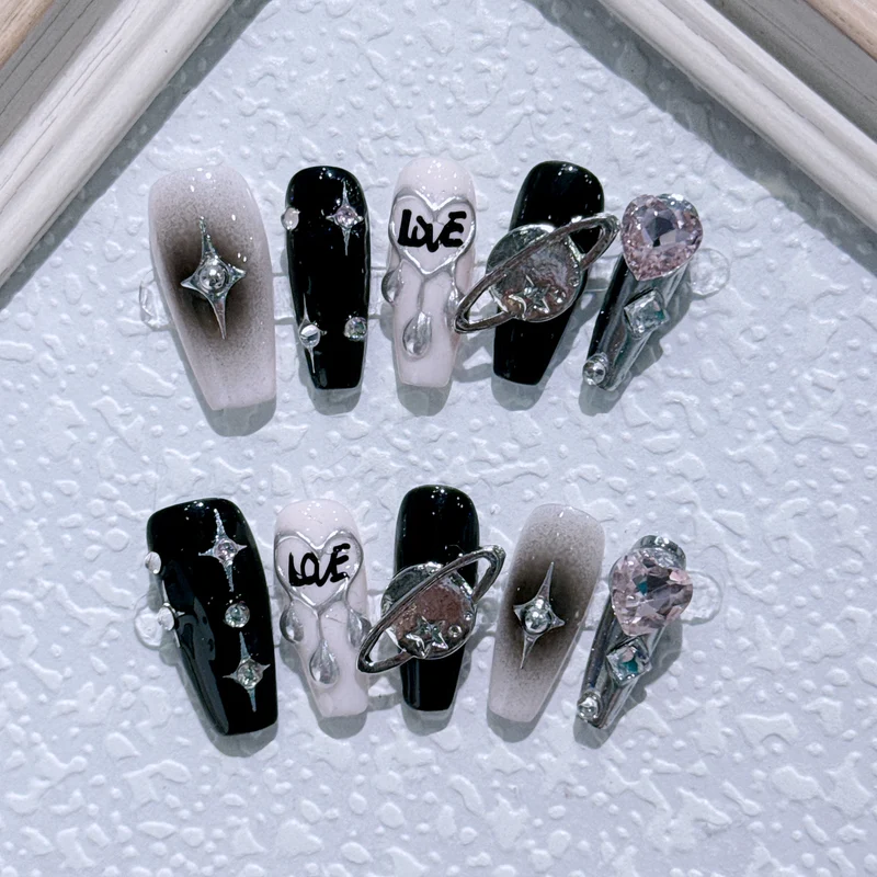 Dekoratives 3D Nagelkunst Set