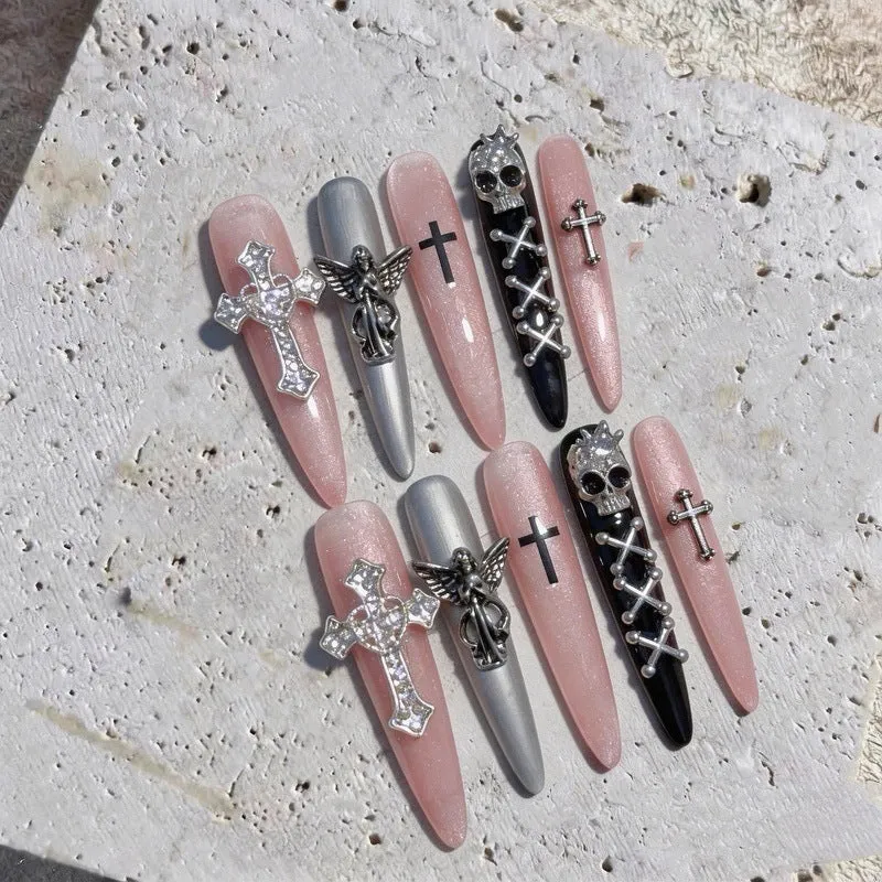 Gothic-Themen Dekorative Nagelkunst Set