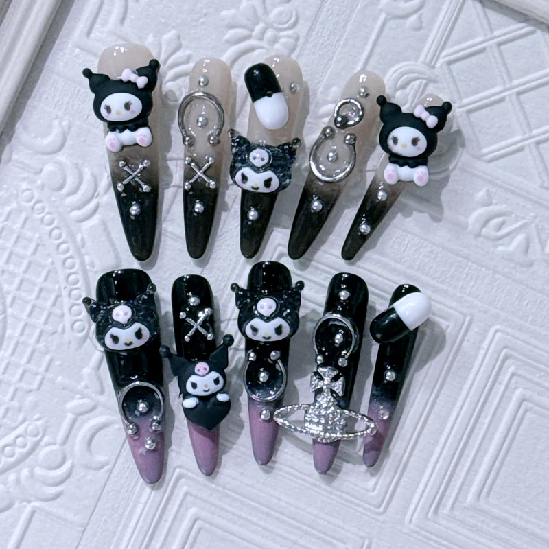 Gothic-Themen 3D Nagelkunst Tipps