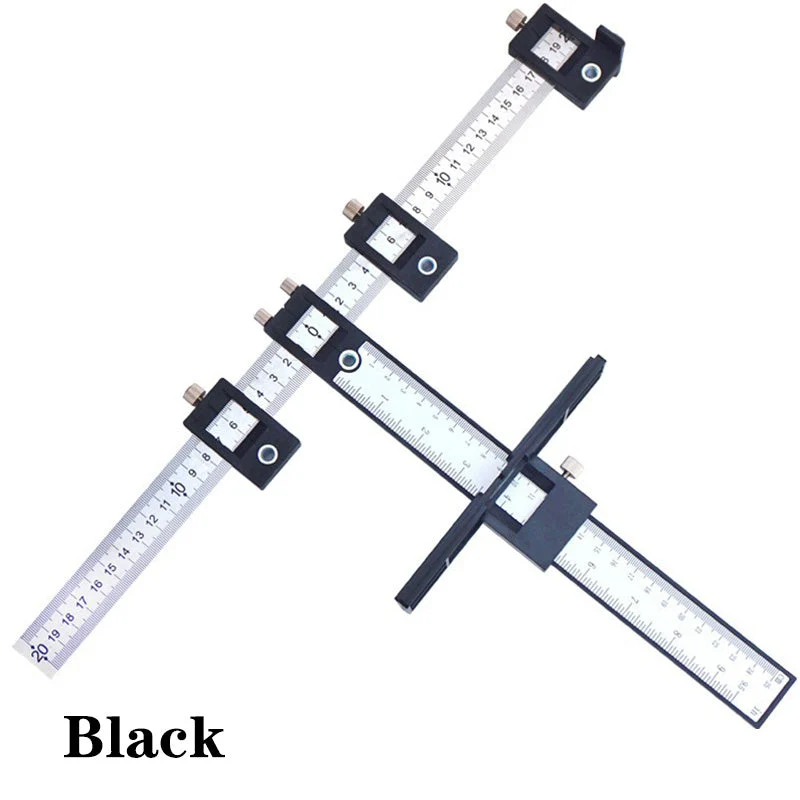 📢📢50 % RABATT !! ⏰Verstellbare Vorrichtung für Schrankbeschläge – Präzisionsführung, Robuste Aluminiumkonstruktion & Ideal Für Die Montage Von Möbelbeschlägen 🛠️