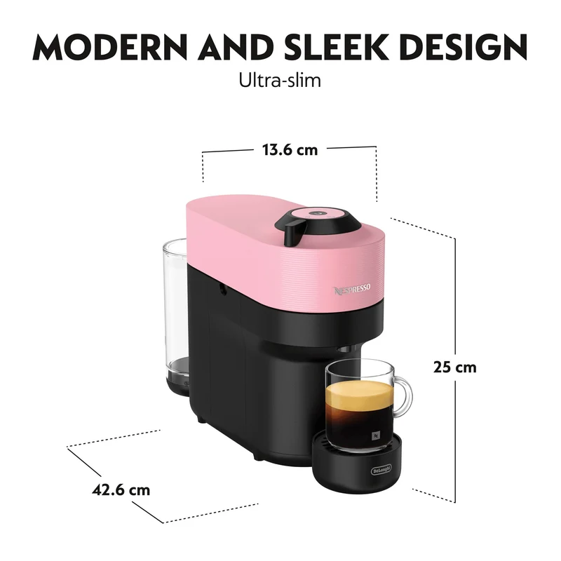 DeLonghi Nespresso Vertuo Pop Kaffeemaschine - Pink | ENV90.P