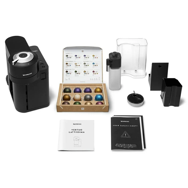 Nespresso Vertuo Lattissima Kaffeemaschine - Schwarz | ENV300.B