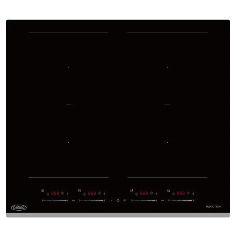 Belling 60CM 4 Cooking Zone Flexi Induction Kochfeld - Schwarz | BIHF60BK