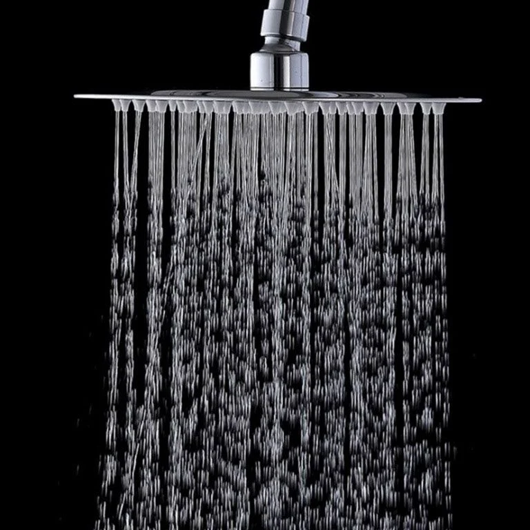 Skanto | Schwenkbarer Regen-Duschkopf zur Wandmontage, verdeckte Vollkupfer-Druckdusche