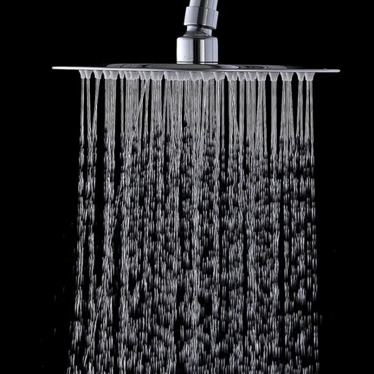 Skanto | Schwenkbarer Regen-Duschkopf zur Wandmontage, verdeckte Vollkupfer-Druckdusche