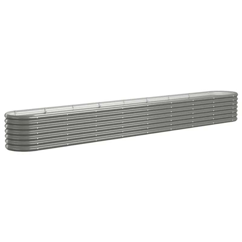 Hochbeet Pflanzbeet Stahl Garten Beet Metall Wetterfest 332cm