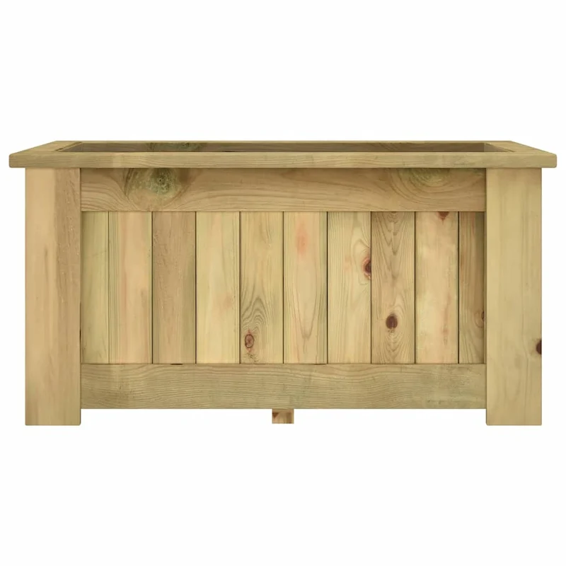 Hochbeet 100x50x50 cm Kiefernholz Pflanzkasten Garten Gemüsebeet
