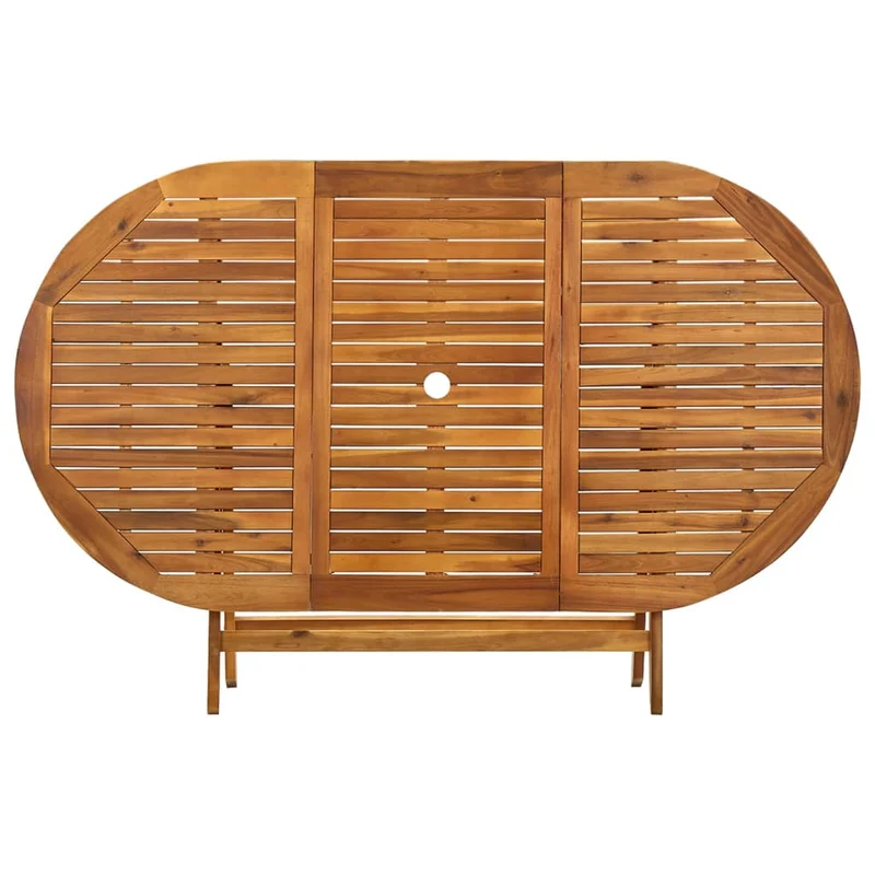 Klappbarer Gartentisch 160x85x75cm Holztisch Klapptisch