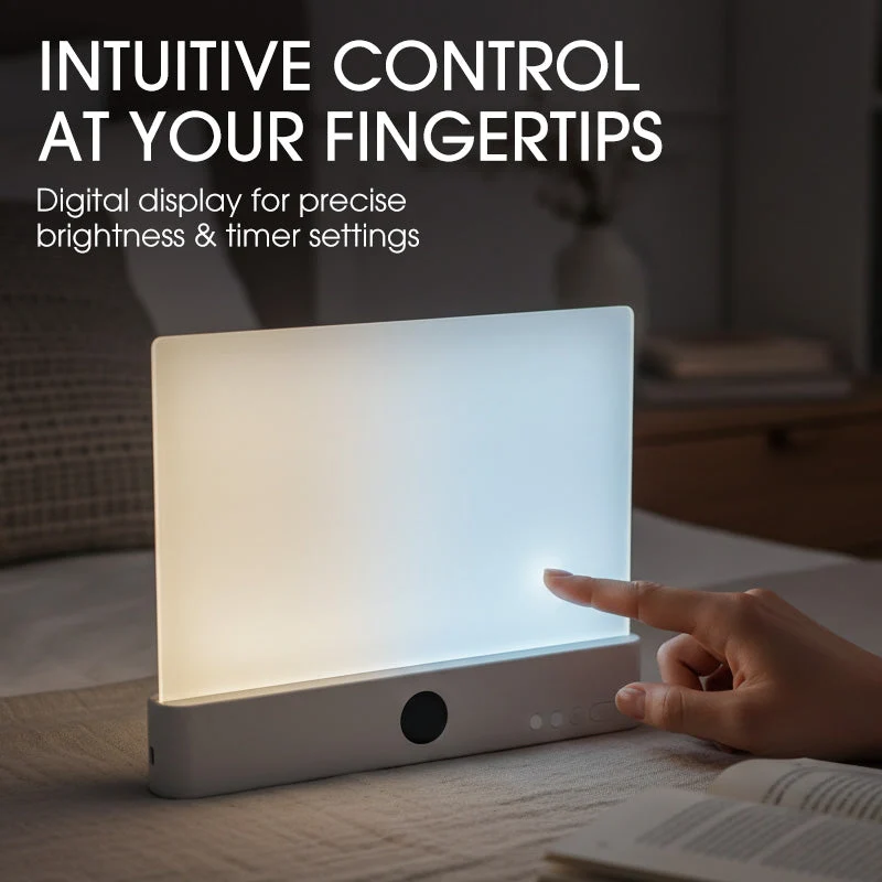 📚✨Tragbare augenschonende LED-Leselampe✔️Dimmbar & USB-aufladbar🔌