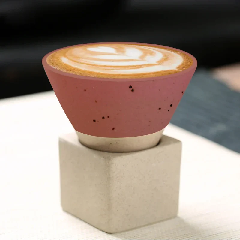 Skanto | Japanische Kaffeetasse mit Untertasse, 1 Stk., Retro Keramik Teetasse, Becher, Latte, Espresso, pull0, Floral Cappuccino, Neue Keramiktasse, 100 ml/3.5 oz