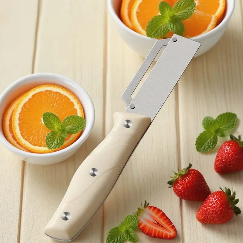 🥕 KAUFE 2, ERHALTE 1 GRATIS! 🔪 Multifunktions-Schäler – Rasiermesserscharfe Klinge, Ergonomischer Holzgriff & Integrierter Flaschenöffner für Die Küche ✨
