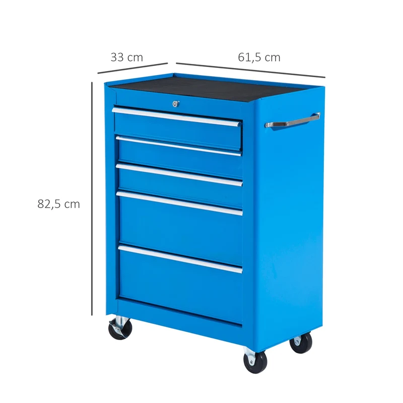 Werkstattwagen Bewegbar Stahl 61x33x82cm Wagen Werkstatt