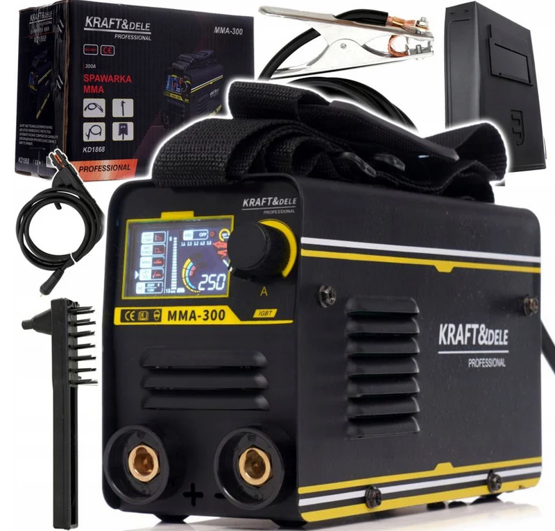 Schweissgeraet Elektroden Inverter MMA IGBT 300A LCD TIG Lift Kompakt