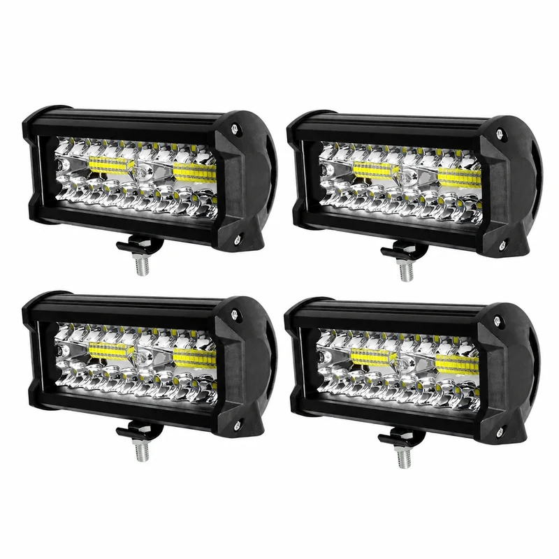 4x LED Arbeitsscheinwerfer Rückfahrscheinwerfer Scheinwerfer Auto KFZ 12V